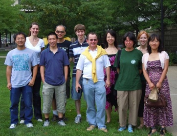 Group Shot with our visitors - Dr. Kunie Ishioka, Dr. Jin Zhao, and Dr. Kristina Klass